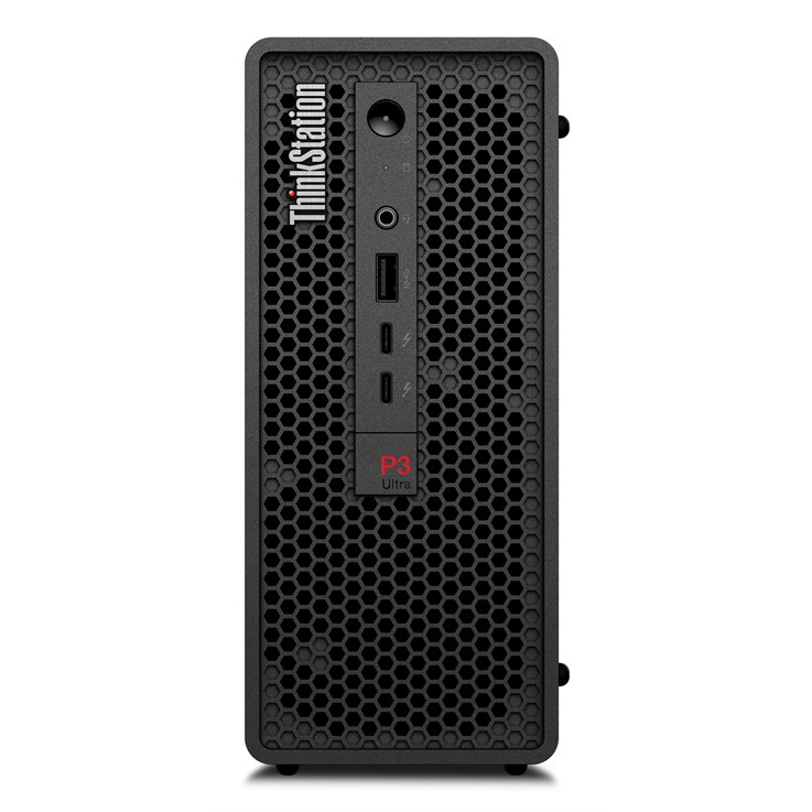 Lenovo ThinkStation P3 Ultra SFF Intel® Core™ i7 i7-14700 16 GB DDR5-SDRAM 512 GB SSD NVIDIA T400 Windows 11 Pro Mini Tower Workstation Black