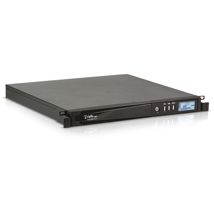 Riello Vision Rack uninterruptible power supply (UPS) 1.1 kVA 800 W 4 AC outlet(s)