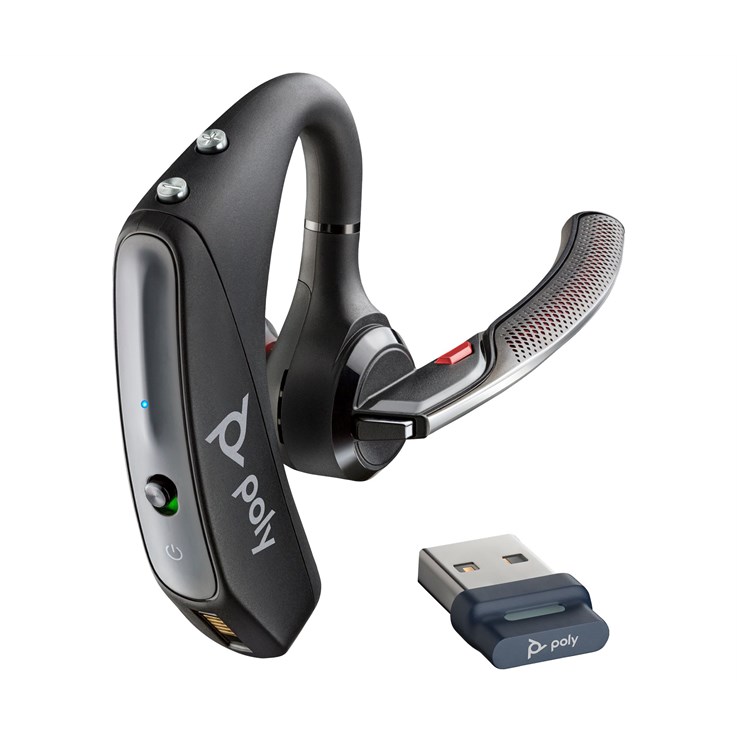 POLY Voyager 5200 USB-A Bluetooth Headset +BT700 dongle