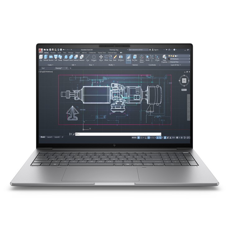 HP ZBook 8 G1i 16 inch Mobile Workstation PC Wolf Pro Security Edition - Data Science Intel Core Ultra 7 255H 40.6 cm (16") 2.5K 16 GB DDR5-SDRAM NVIDIA RTX 500 Ada Wi-Fi 7 (802.11be) Windows 11 Pro AI PC