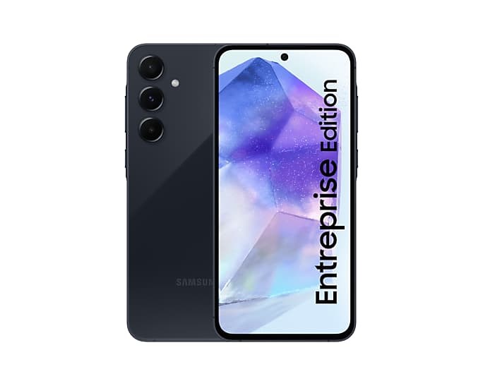 Samsung Galaxy A55 5G Enterprise Edition 16.8 cm (6.6") Hybrid Dual SIM Android 14 USB Type-C 8 GB 128 GB 5000 mAh Navy