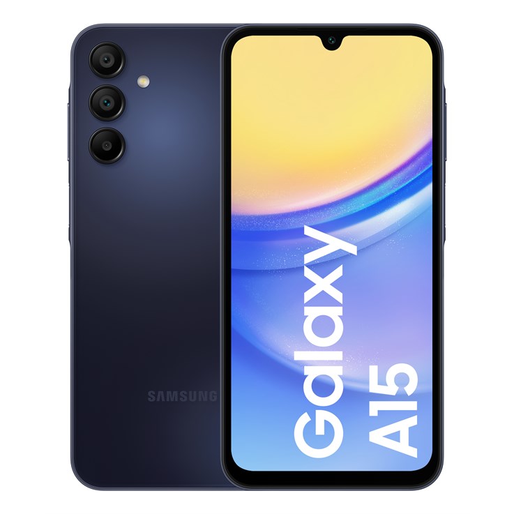 Samsung Galaxy A15 16.5 cm (6.5") Hybrid Dual SIM 4G USB Type-C 4 GB 128 GB 5000 mAh Black, Blue