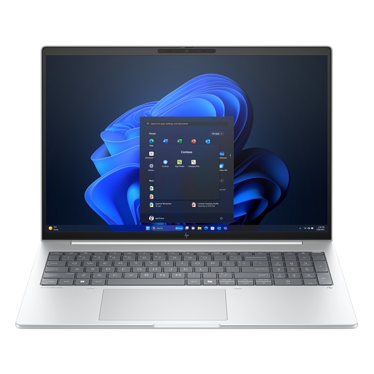 HP EliteBook 8 G1i 16 inch Notebook Next Gen AI PC Wolf Pro Security Edition Copilot+ PC Intel Core Ultra 7 256V Laptop 40.6 cm (16") WUXGA 16 GB LPDDR5x-SDRAM Wi-Fi 7 (802.11be) Windows 11 Pro
