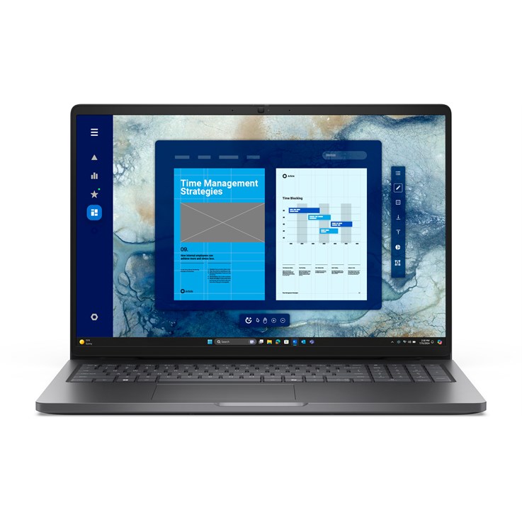 DELL Pro PC16250 Intel Core 5 120U Laptop 40.6 cm (16") Full HD+ 16 GB DDR5-SDRAM 512 GB SSD Wi-Fi 6E (802.11ax) Windows 11 Pro UK English Black