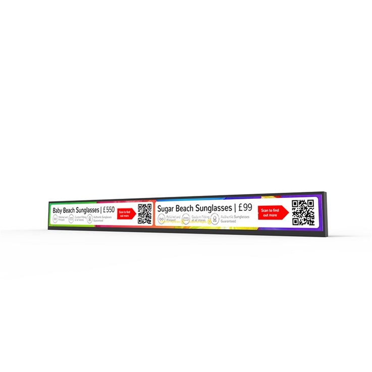 Allsee Technologies SE23A Signage Display Digital signage flat panel 58.4 cm (23") LED Wi-Fi 700 cd/m² Full HD Black Built-in processor Android 7.1 24/7