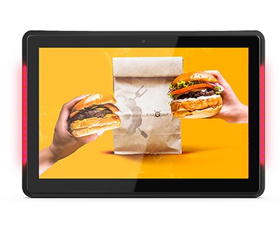 Allsee Technologies POS15HD7B Signage Display Interactive flat panel 38.1 cm (15") LCD Wi-Fi 450 cd/m² Black Touchscreen Built-in processor Android 8.1