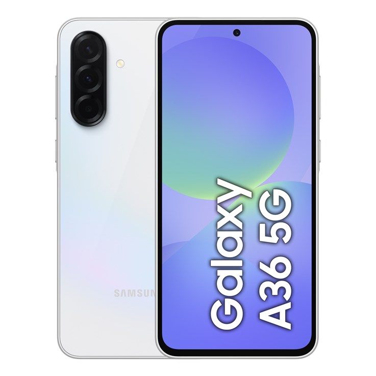 Samsung Galaxy A36 17 cm (6.7") Dual SIM Android 15 5G USB Type-C 6 GB 128 GB 5000 mAh White