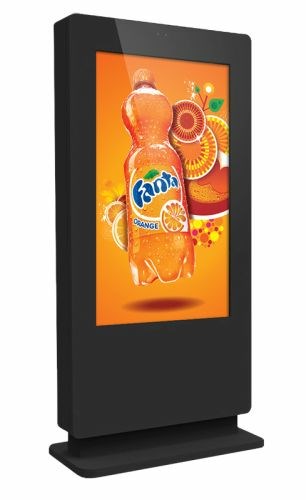 Allsee Technologies OT43E4 Signage Display Kiosk design 109.2 cm (43") Wi-Fi 2500 cd/m² Full HD Black Built-in processor Android 5.1.1 24/7