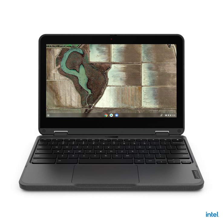 Lenovo 500e Chromebook Gen 3 (Intel) Intel® Celeron® N N4500 29.5 cm (11.6") Touchscreen HD 4 GB LPDDR4x-SDRAM 32 GB eMMC Wi-Fi 6 (802.11ax) ChromeOS UK English Grey