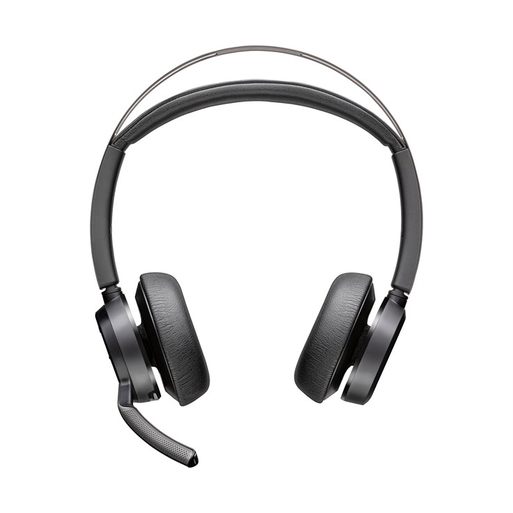 Poly Voyager Focus 2 USB-C-C Headset +USB-C/A Adapter +Charging Stand
