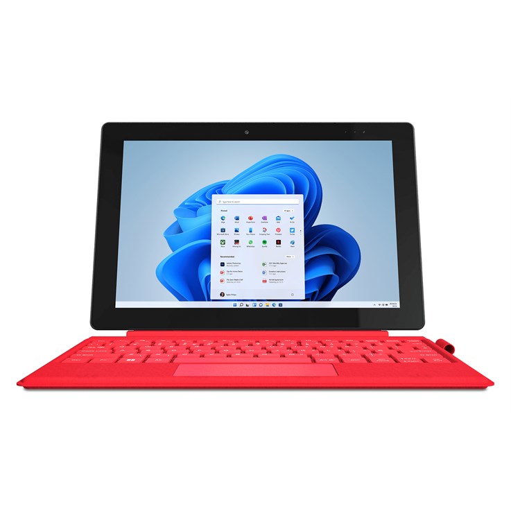 Geo Computers GeoPad 110 Intel® Celeron® 128 GB 25.6 cm (10.1") 4 GB Wi-Fi 5 (802.11ac) Windows 11 Home Black, Red