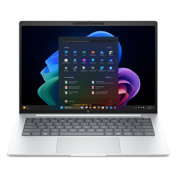 HP EliteBook 8 G1a 14 inch Notebook Next Gen AI PC Wolf Pro Security Edition Copilot+ PC Laptop Touchscreen Windows 11 Pro