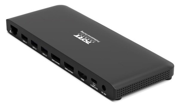 Port Designs 901910W-UK laptop dock/port replicator Wired USB 3.2 Gen 2 (3.1 Gen 2) Type-C Black