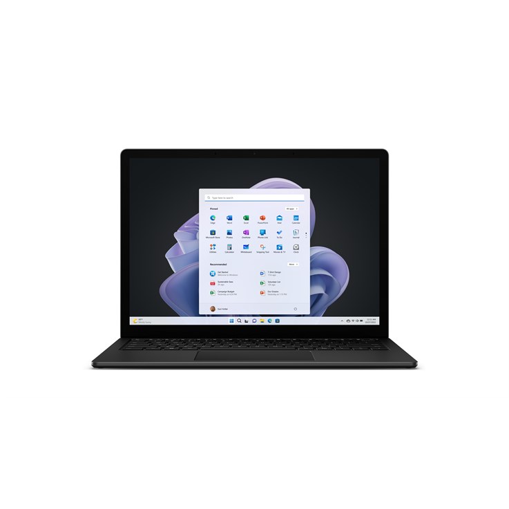 Microsoft Surface Laptop 5 Intel® Core™ i5 i5-1245U 34.3 cm (13.5") Touchscreen 16 GB LPDDR5x-SDRAM 256 GB SSD Wi-Fi 6 (802.11ax) Windows 11 Pro UK English Black