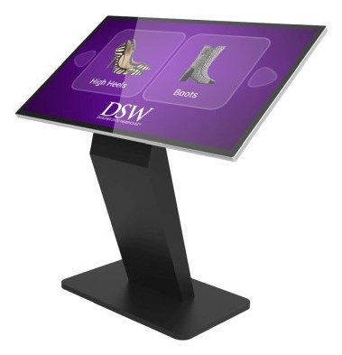 Allsee Technologies TWP55A Signage Display Kiosk design 139.7 cm (55") LCD Wi-Fi 450 cd/m² 4K Ultra HD Black Touchscreen Built-in processor
