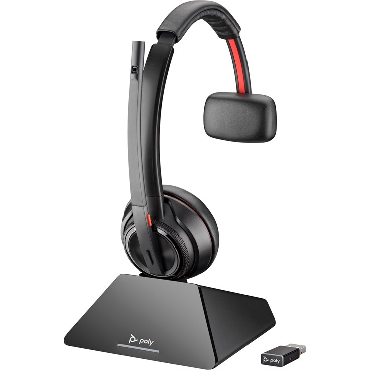 POLY Savi 8210 Office DECT 1880-1900 MHz Single Ear Headset