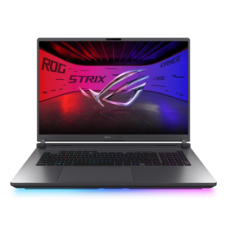 ASUS ROG Strix G18 G815LP-S9005W laptop Intel Core Ultra 9 275HX 45.7 cm (18") WQXGA 16 GB DDR5-SDRAM 1 TB SSD NVIDIA GeForce RTX 5070 Wi-Fi 7 (802.11be) Windows 11 Home Black, Grey