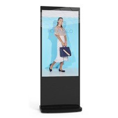 Allsee Technologies L50HD9 Signage Display Totem design 127 cm (50") LCD Wi-Fi 450 cd/m² Full HD Black Built-in processor Android 7.1 24/7