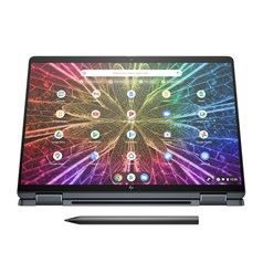 HP Elite Dragonfly Intel® Core™ i7 i7-1265U Chromebook 34.3 cm (13.5") Touchscreen 2K 32 GB LPDDR4x-SDRAM 512 GB SSD Wi-Fi 6 (802.11ax) ChromeOS Blue