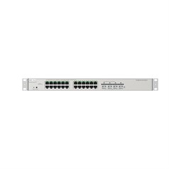 Ruijie Networks RG-NBS5200-24GT4XS-P network switch Managed L3 Gigabit Ethernet (10/100/1000) Power over Ethernet (PoE) Grey