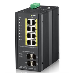 Zyxel RGS200-12P Managed L2 Gigabit Ethernet (10/100/1000) Power over Ethernet (PoE) Black