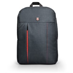 Port Designs Portland backpack Casual backpack Black, Red Linen, Polyester
