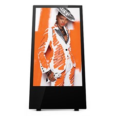 Allsee Technologies OAB43HD8-CW Signage Display Digital A-board 109.2 cm (43") 700 cd/m² Full HD Black Built-in processor Android 7.1