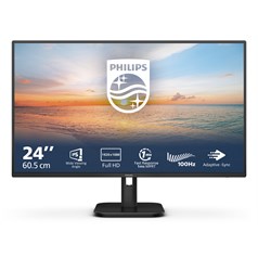 Philips 1000 series 24E1N1100A/00 computer monitor 60.5 cm (23.8") 1920 x 1080 pixels Full HD LCD Black
