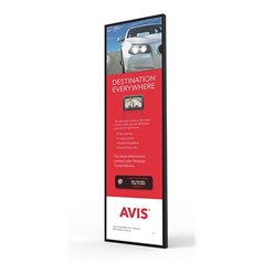 Allsee Technologies WS28HD8-B Signage Display Digital signage flat panel 71.1 cm (28") LED Wi-Fi 700 cd/m² Full HD Black Built-in processor Android 7.1 24/7