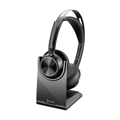 POLY Voyager Focus 2 USB-C-C Headset +USB-C/A Adapter +Charging Stand