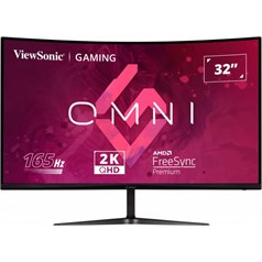 Viewsonic VX Series VX3218C-2K computer monitor 81.3 cm (32") 2560 x 1440 pixels Quad HD LED Black