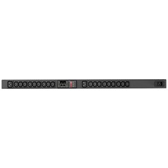 Vertiv Geist rPDU, monitored, 0U, input C20 230V 16A, outputs (18)C13 | (2)C19 power distribution unit (PDU) 20 AC outlet(s) Black