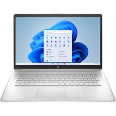 HP 17-cn0105na Intel® Core™ i5 i5-1135G7 Laptop 43.9 cm (17.3") Full HD 8 GB DDR4-SDRAM 512 GB SSD Wi-Fi 5 (802.11ac) Windows 11 Home Silver