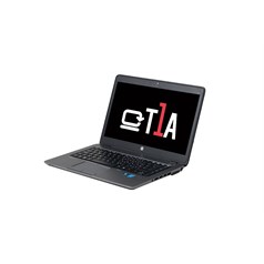 T1A HP EliteBook 840 G1 Refurbished Intel® Core™ i5 i5-4300U Laptop 35.6 cm (14") HD+ 4 GB LPDDR3L-SDRAM 180 GB SSD Windows 10 Pro UK English Black, Silver