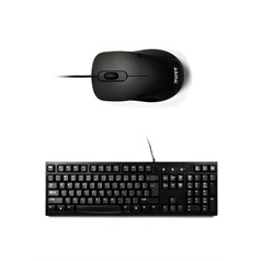 Port Designs 900900-UK keyboard Mouse included Universal USB QWERTY UK English Black