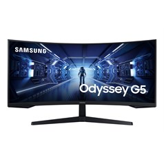 Samsung G Series C34G55TWWU computer monitor 86.4 cm (34") 3440 x 1440 pixels UltraWide Quad HD LCD Black