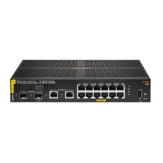 HPE Aruba Networking Aruba 6100 12G Class4 PoE 2G/2SFP+ 139W Managed L3 Gigabit Ethernet (10/100/1000) Power over Ethernet (PoE) 1U Black