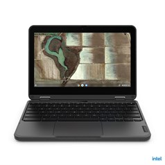 Lenovo 500e Chromebook Gen 3 (Intel) Intel® Celeron® N N4500 29.5 cm (11.6") Touchscreen HD 4 GB LPDDR4x-SDRAM 32 GB eMMC Wi-Fi 6 (802.11ax) ChromeOS UK English Grey