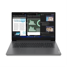 Lenovo V17 G4 IRU Intel® Core™ i5 i5-1335U Laptop 43.9 cm (17.3") Full HD 8 GB DDR4-SDRAM 512 GB SSD Wi-Fi 6 (802.11ax) Windows 11 Pro UK English Grey
