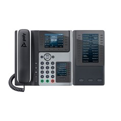 HP Poly Edge E400 IP Phone and PoE-enabled