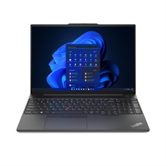 Lenovo ThinkPad E16 Gen 1 (AMD) AMD Ryzen™ 5 7530U Laptop 40.6 cm (16") WUXGA 8 GB DDR4-SDRAM 256 GB SSD Wi-Fi 6 (802.11ax) Windows 11 Pro UK English Black