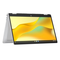 HP Chromebook x360 14b-cd0001na Intel® N N200 35.6 cm (14") Touchscreen Full HD 8 GB LPDDR5-SDRAM 128 GB eUFS Wi-Fi 6 (802.11ax) ChromeOS Silver