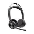 POLY Voyager Focus 2 Microsoft Teams Certified USB-C-C Headset +USB-C/A Adapter +Charging Stand