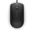 DELL MS116 mouse Office Ambidextrous USB Type-A Optical 1000 DPI