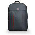Port Designs Portland backpack Casual backpack Black, Red Linen, Polyester
