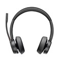 POLY Voyager 4320 UC Stereo USB-A Headset +BT700 USB-A Adapter +Charging Stand