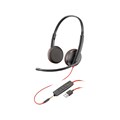 Poly Blackwire 3225 Stereo USB-A Headset (Bulk)