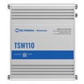 Teltonika TSW110 Unmanaged Gigabit Ethernet (10/100/1000) Power over Ethernet (PoE) Blue, Grey