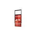 Allsee Technologies UDS49HD Double sided totem 124.5 cm (49") Wi-Fi 3500 cd/m² Full HD Black Built-in processor Android 7.1