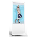 Allsee Technologies L50HD9W Signage Display Totem design 127 cm (50") LCD Wi-Fi 450 cd/m² Full HD White Built-in processor Android 7.1 24/7